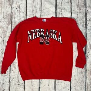 Vintage Nebraska Cornhuskers 1990s Starter NCAA College Football Sweatshirt